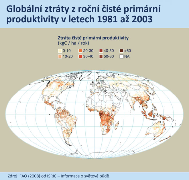 Obnovení produktivity na znehodnocené půdy Go zóny